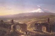 Thomas Cole Mount Etna from Taormina painting